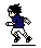 Sasuke running
