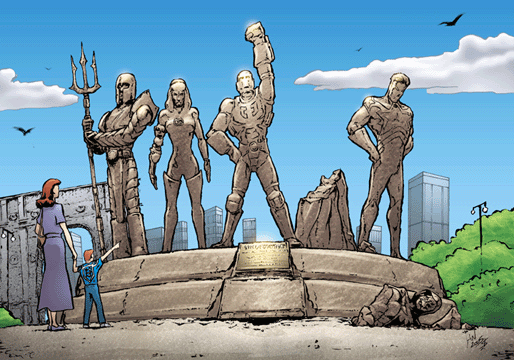 The Vindicators Monument