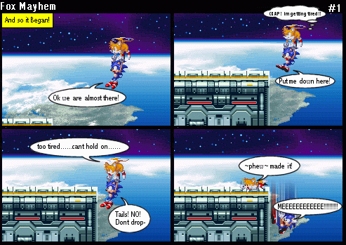 Tails goes on his own