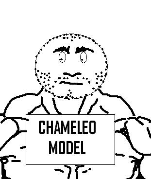 Super Soldier Chameleo Portrait