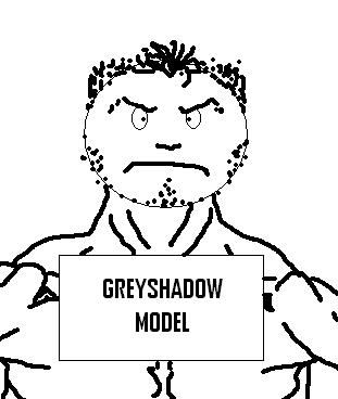 Super Soldier GreyShadow Portrait
