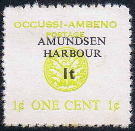 Amundsen Harbour 1973, Occussi-Ambeno Post Office Abroad, 1 tano