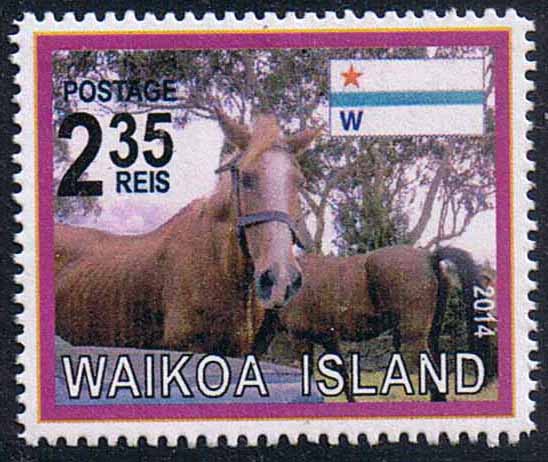 Waikoa Island 2014 Horses, 2.35 reis