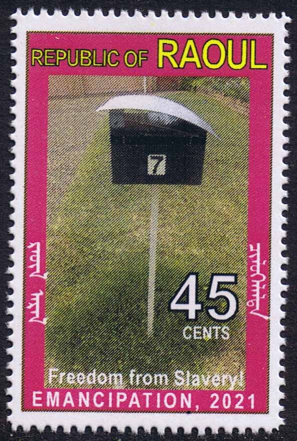 Raoul 2021 Emancipation, 45c.