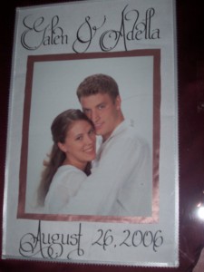 entrance window for wedding!