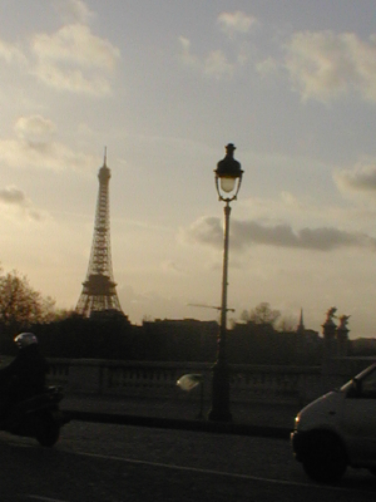 Eiffel Tower from distance