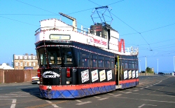 Fishermans Friends Fleetwood Tram, Opposite Fleetwood Pier Entrance
