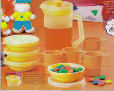 Child's Yellow Tea Set 