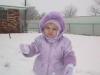 Katie in snow