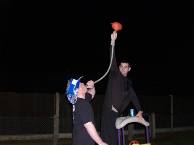 The evening entertainment...