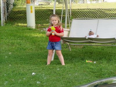 Kenzi at Aunt Lisa's