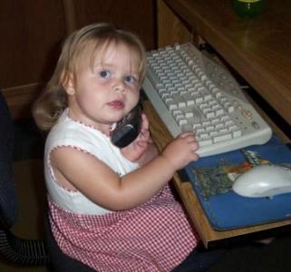 I'm gonna be just like Mommy!