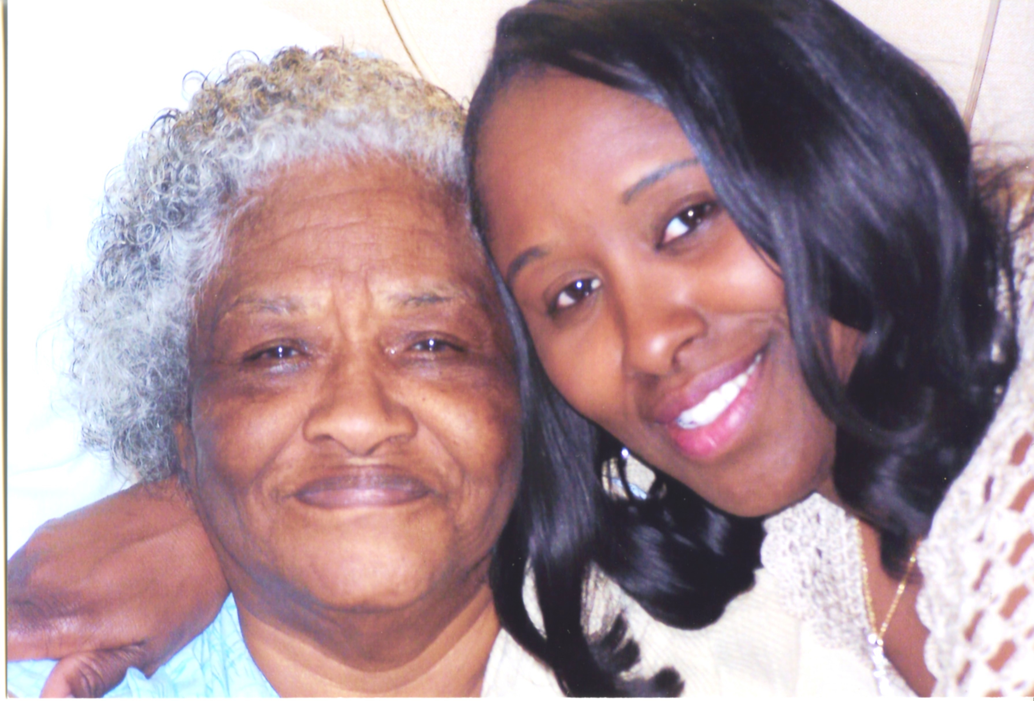 MARY MATHIS AND HER MOTHER, who has since died.