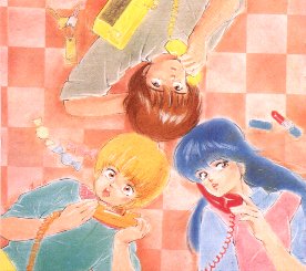 Kurre, Linda, Madelene.