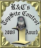 R&C's TopSite Contest 1st Place Award 2008 for December 2007