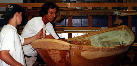 [a boat being built]