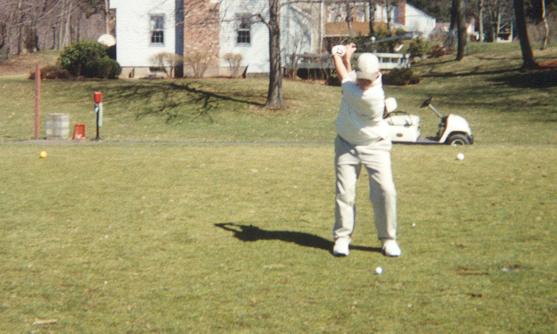 Pic of me on the 8th tee at Portland GC