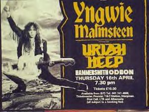 Fire & Ice concert promo from England