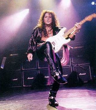 Yngwie showing off