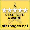 As a Vladimir Kulich fan site, my 13W site has been listed with Starpages as a 'Five Star Site'.