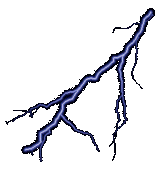 lightning strikes