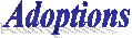 Adoptions