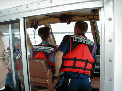 Piloting the USCG 41' Patrol Boat