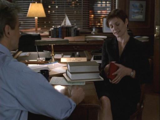 The Desk is the back-drop for many stirring events in Law&Order.