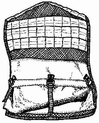 The "rear view" of our Drop Zone MULES Vest.