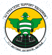 1st Strategic Support Squadron emblem