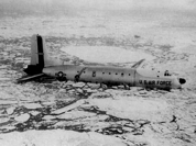 C-124A in the bay off of Anchorage, Alaska