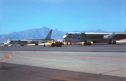 B-52B Stratofortress at Biggs AFB