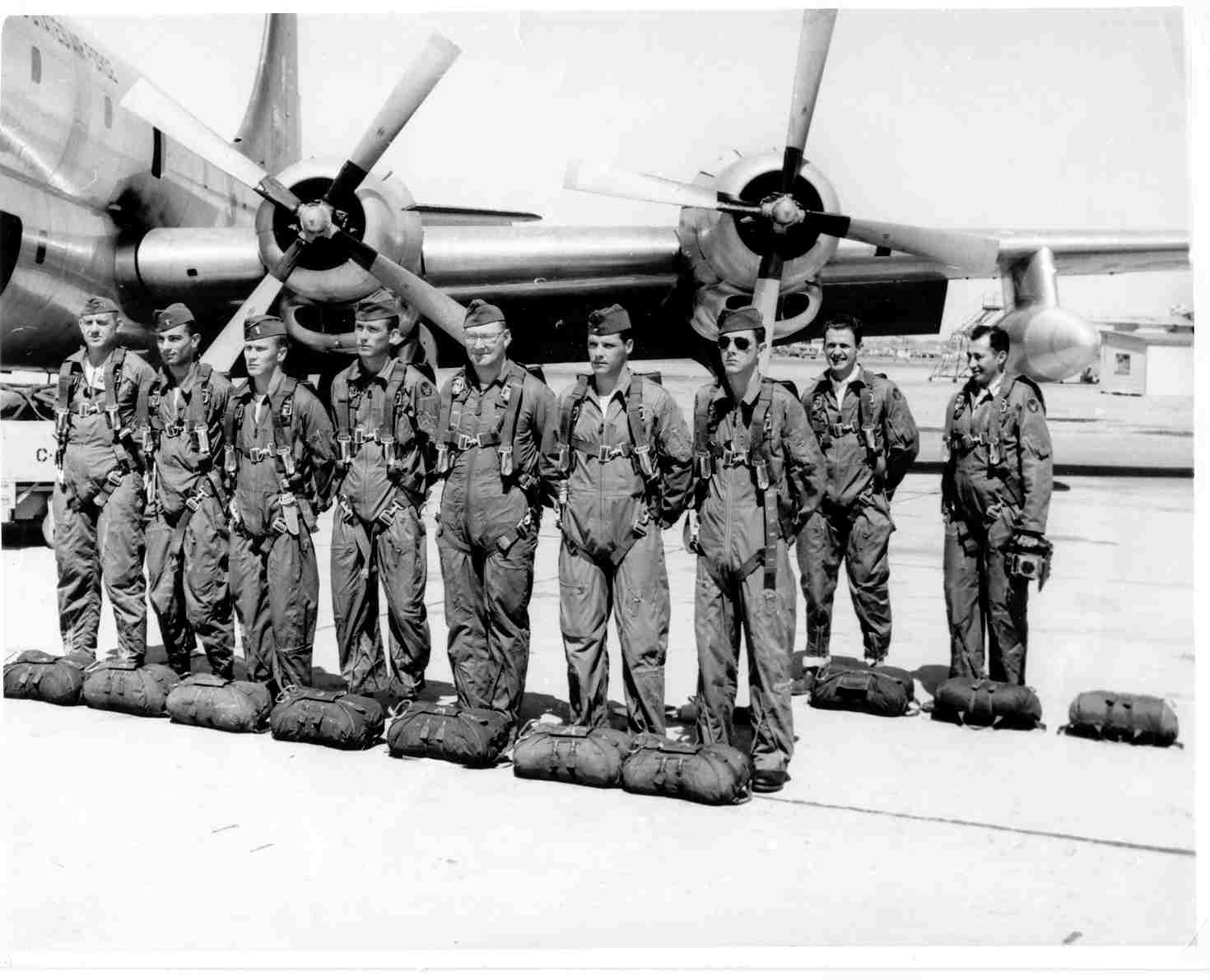 KC-97 and crew