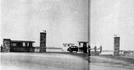 Biggs AFB main gate 1947