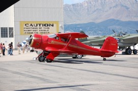 Beech D17S at Biggs Army Airfield