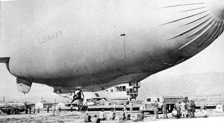 USN M-2 airship Biggs Air Force Base
