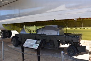Mark 53 Thermonuclear weapon in B-52b bomb bay