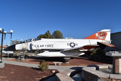 F04D from the Air Force Flight Test Center at
                Edwards AFB now displayed at Boron, CA