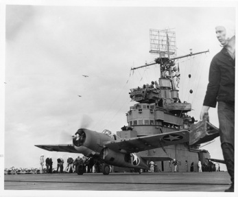 Grumman F4F-4 Wildcat aboard the USS Ranger
                        during the invasion of North Africa, Operation
                        Torch November, 1942