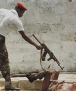 These students were unarmed and demonstrating peacefully when police opened fire on them. Two of the students died instantly. One of them was even shot on the back of the head, a fact which dismisses any possibility that the person who opened fire was acting in self-defence.