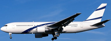 The Boeing 767-200, bought from a Saudi Arabian Prince, is plaited inside with gold and diamond.