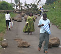 Disgruntled workers blocked the road leading to the tea estate after losing benefits and their wages slashed.