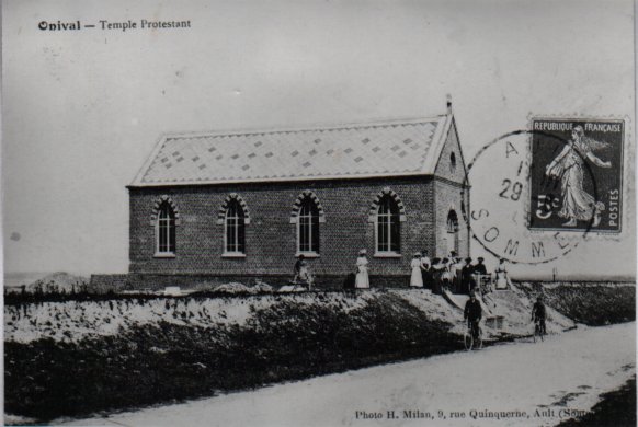 Temple d'Onival avant