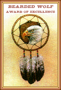 Thanks to the Bearded Wolf for this special award