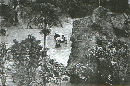 flood rescue, danang, vietnam november 1964