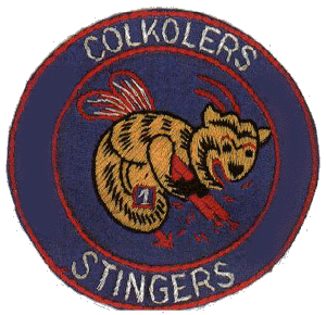 stinger patch presented to U.S. Army pilot Jack Johnson