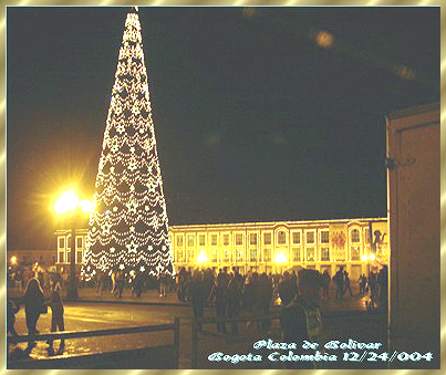 Plaza de Bolivar Navidad(Bogota)