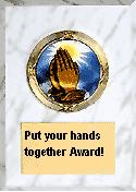 Put your hands together award