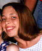 the main webmistress of this page - picture taken in may 1997 horrible picture.