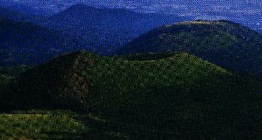 Voici La cha�ne des Puys